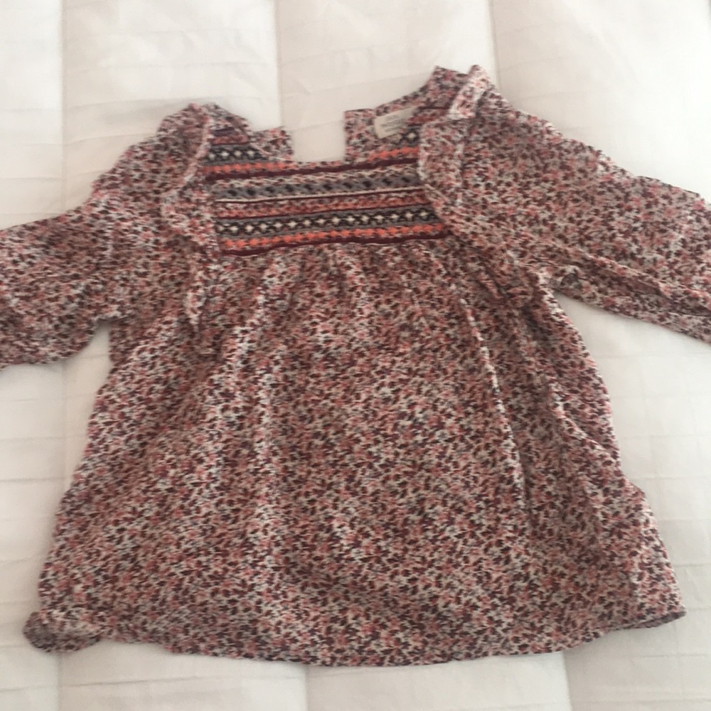Embroidered toddler Zara top